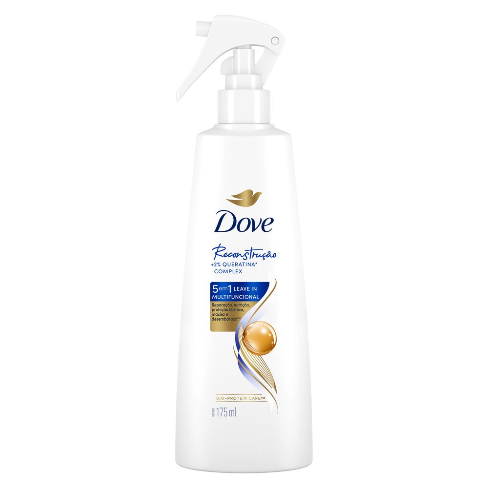 Leave-In Multifuncional Dove 5 em 1 Reconstrução 175 ml - Ikesaki