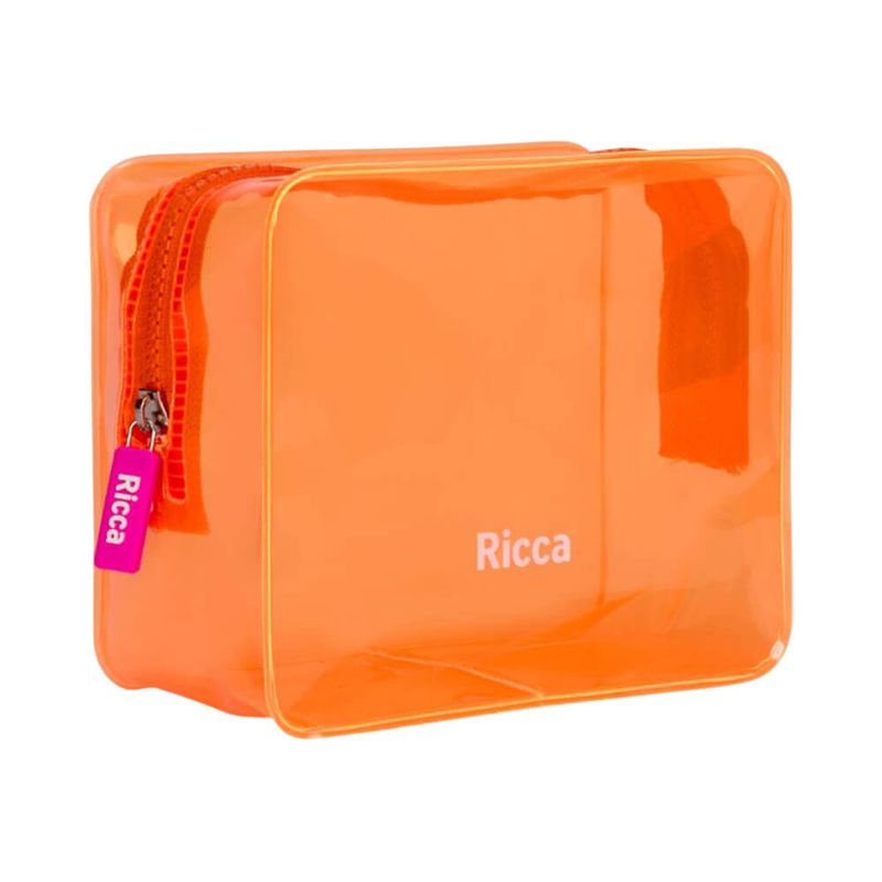 Necessaire-Ricca-Laranja-Neon-Pequena---7897517936013---img01