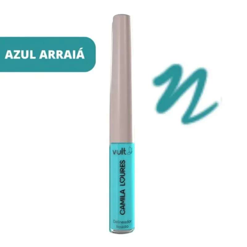 Delineador-Liquido-Vult-Camila-Loures-Azul-Arraia---Imagem-3