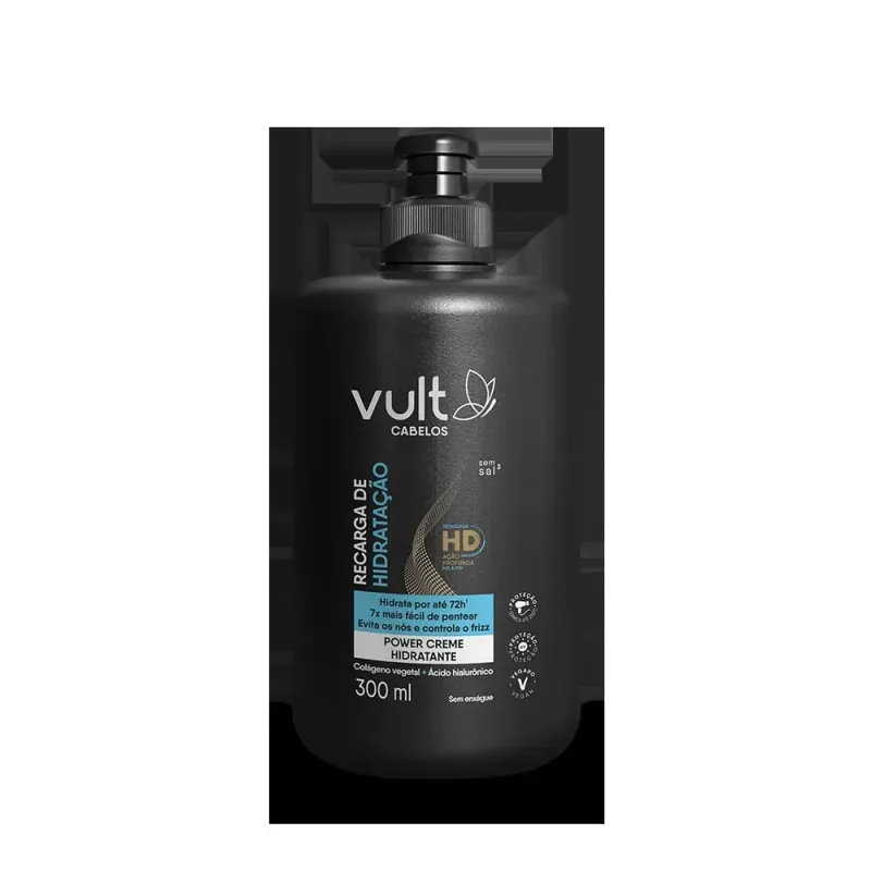 Creme-Para-Pentear-Vult-Recarga-De-Hidratacao-300ml---Imagem-1