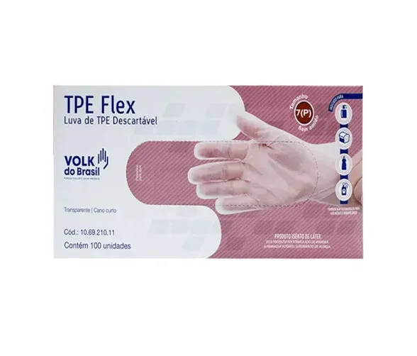 Luva-Volk-TPE-Flex-Transparente-c--100-G---Imagem-1