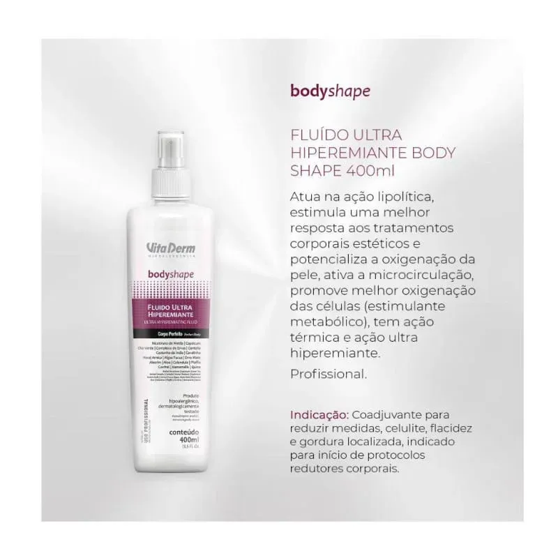 Fluido-Ultra-Hiperemiante-Vita-Derm-Body-Shape-400ml---Imagem-1