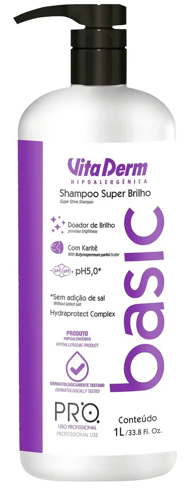 Kit-Vita-Derm-Pro-Basic-Shampoo---Condicionador-1000ml---Mascara-Instantanea-1000ml---Imagem-2