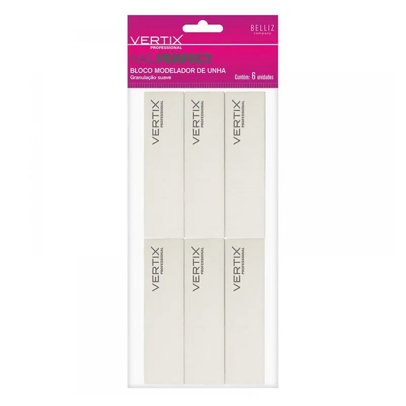 Bloco-Modelador-de-Unhas-Vertix-Suave-Com-6-Unidades---Imagem-1