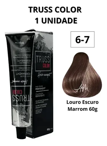 Coloracao-Truss-6.7-Louro-Escuro-Marrom---Imagem-1