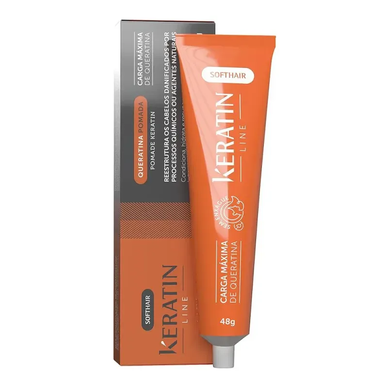 Queratina-Soft-Hair-Pomada-Keratin-Line-Intensive-48g---Imagem-2