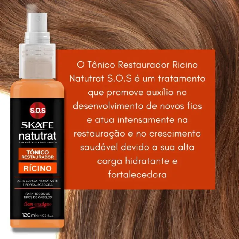 Tonico-Skafe-Restaurador-Ricino-Natutrat-S.O.S-120ml---Imagem-1