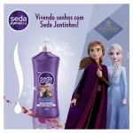 Creme-para-Pentear-Seda-Juntinhos-Frozen-Brilho-Encantado-300ml---Imagem-2