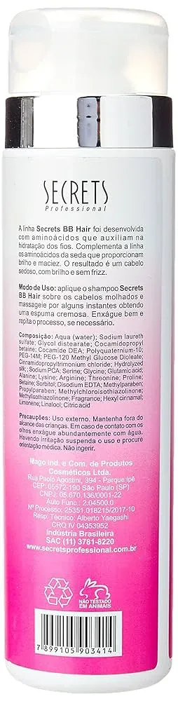 Shampoo-Secrets-BB-Hair-300ml---Imagem-1