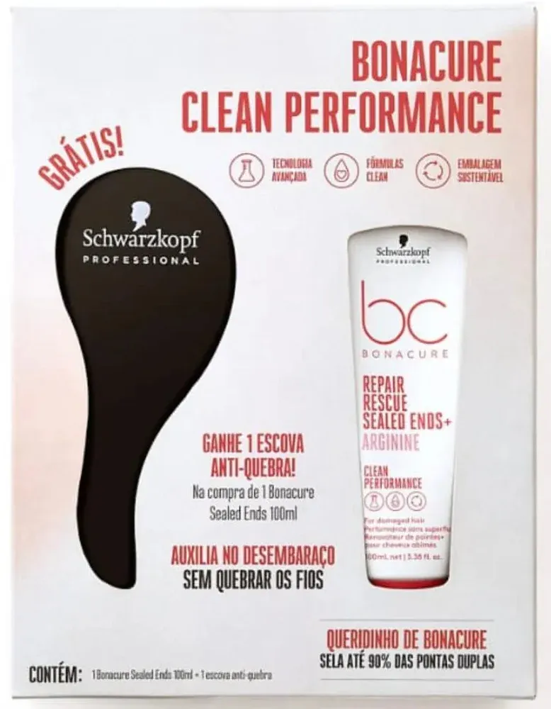 Kit-Bonacure-Repair-Rescue-Sealed-Ends-100ml-GRATIS-Escova---Imagem-1