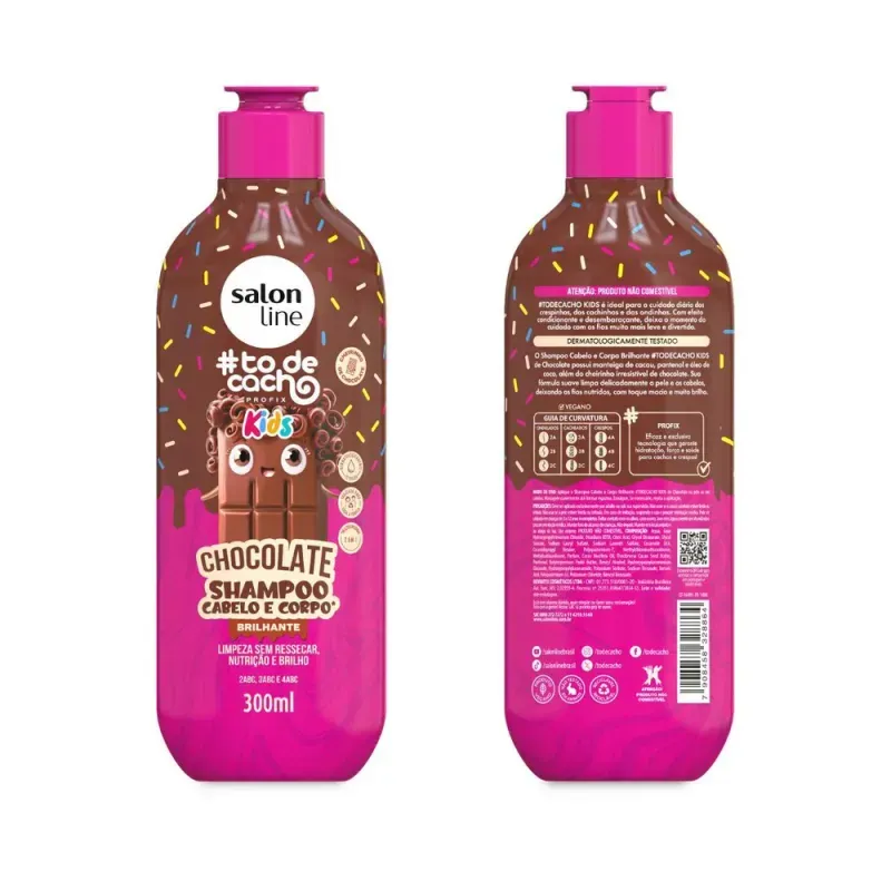 Kit-Salon-Line-Sh-Cond-To-De-Cachos-Chocolate---Imagem-2