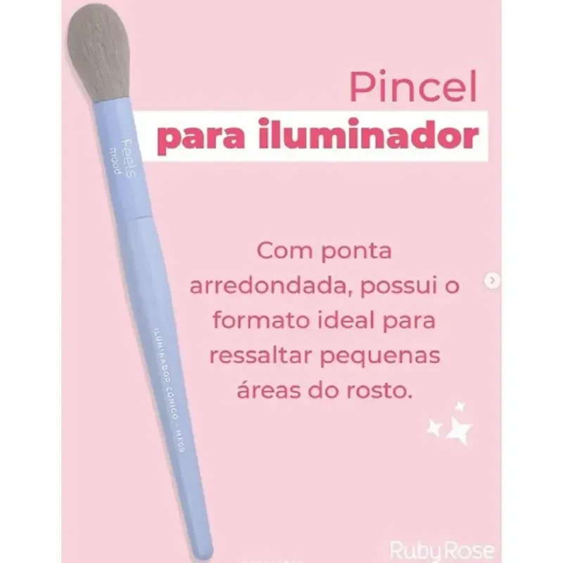 Pincel-Iluminador-Conico-MF09-Ruby-Rose-Feels-Mood---Imagem-3