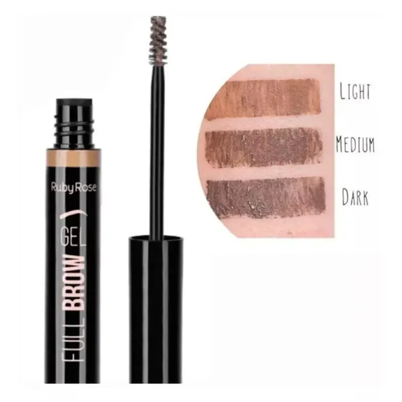 Gel-Volumizador-de-Sobrancelhas-Ruby-Rose-Full-Brow-Light---Imagem-2