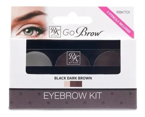 Kit-De-Sombra-Rk-By-Kiss-Para-Sobrancelha-Black-Dark---Imagem-2