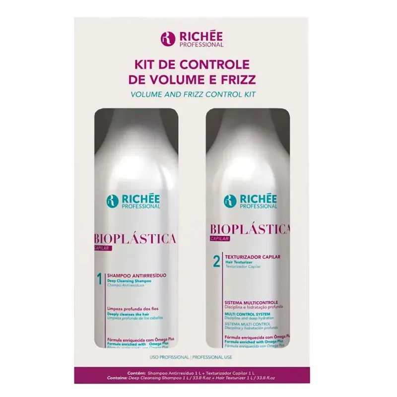 Kit-Richee-Bioplastica-Shampoo---Texturizador-1000ml---Imagem-1