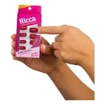 Unha-Postica-Ricca-Vermelho-Bordo--1987----Imagem-3