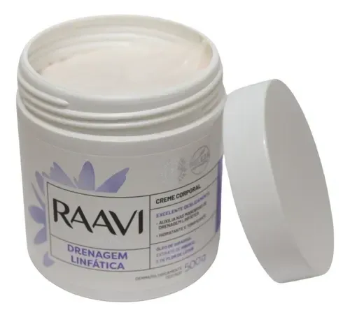 Creme-Corporal-Raavi-Drenagem-Linfatica-500g---Imagem-1