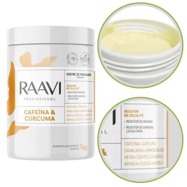 Creme-de-Massagem-Raavi-Cafeina-e-Curcuma-1000g---Imagem-1