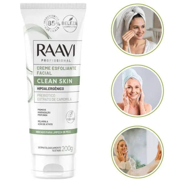 Cr-Fac-Raavi-200g-Esfoliante-Clean-Skin---Imagem-1