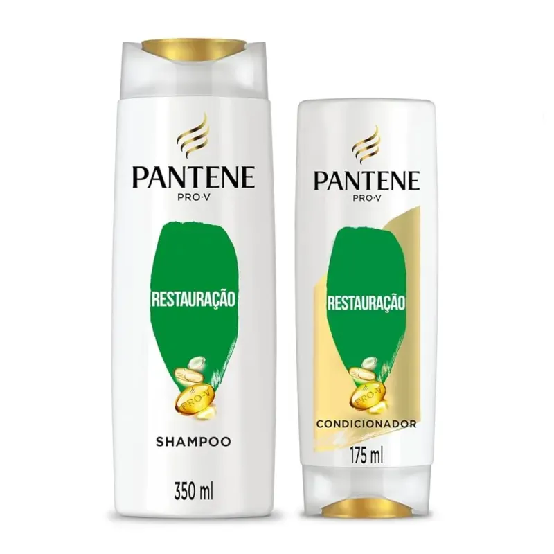 Kit-Pantene-Shampoo-350ml---Condicionador-175ml-Restauracao---Imagem-1