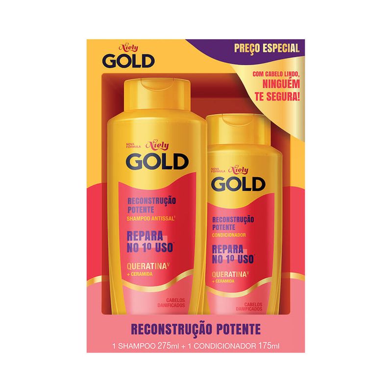 Kit-Niely-Gold-Shampoo---Condicionador-Reconstrucao-Potente-Queratina-450ml---7908785490166---img01