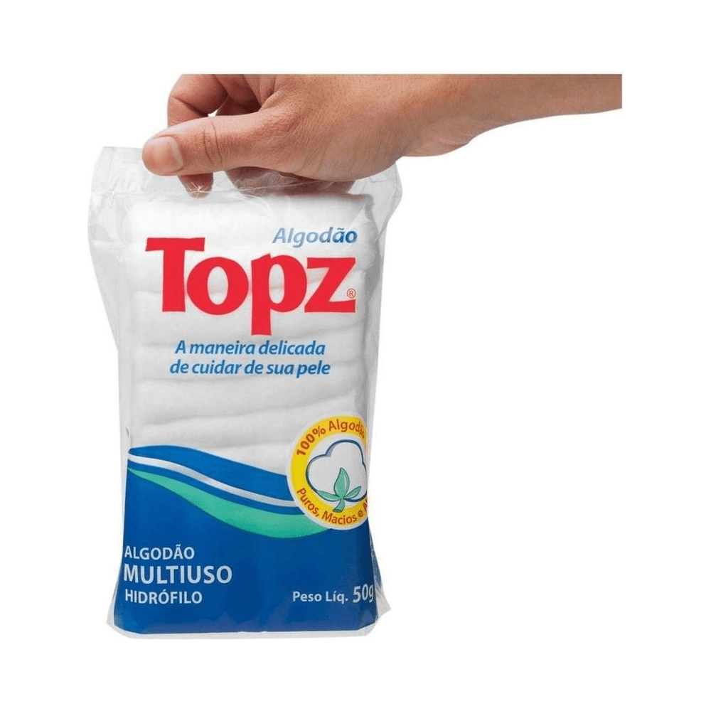 Algodão Topz Multiuso 50g - Ikesaki