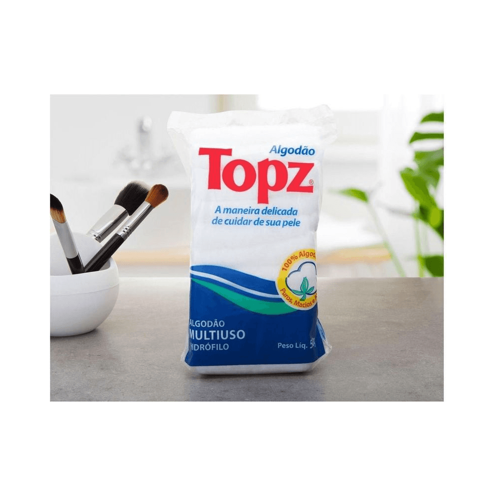 Algodão Topz Multiuso 50g - Ikesaki