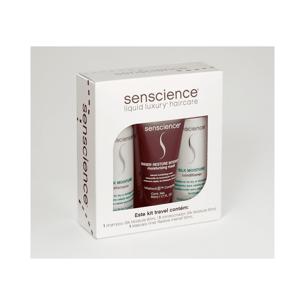 Kit Senscience Travel Shampoo + Condicionador + Máscara - Ikesaki