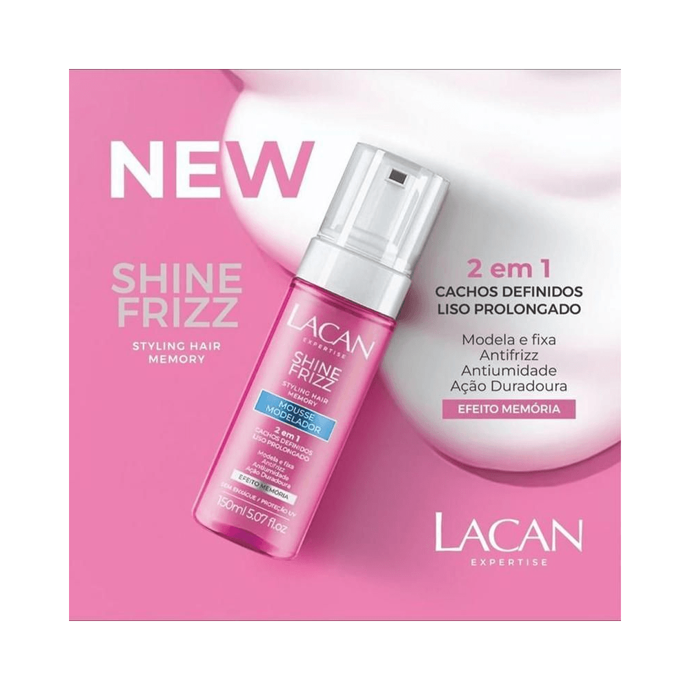Mousse Lacan Shine Frizz 150ml - Ikesaki