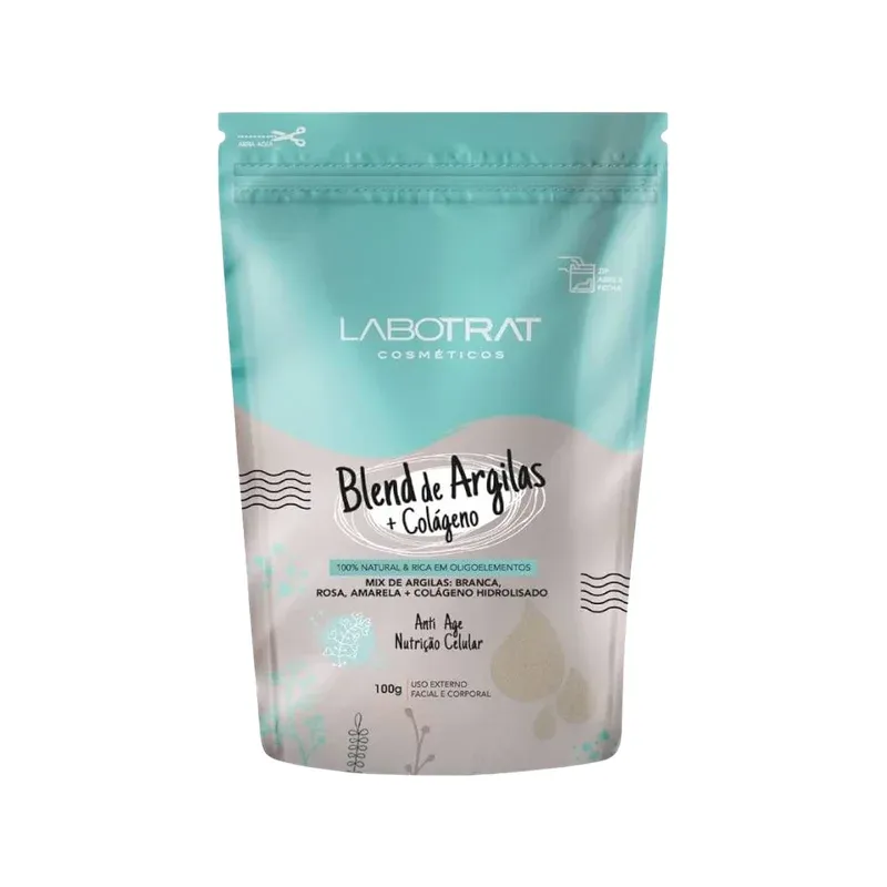 Blend de Argilas com Colágeno Labotrat Dia a Dia 100g 1